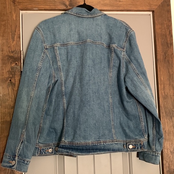 Old Navy Button Up Denim Jacket Size XL - Picture 4 of 4